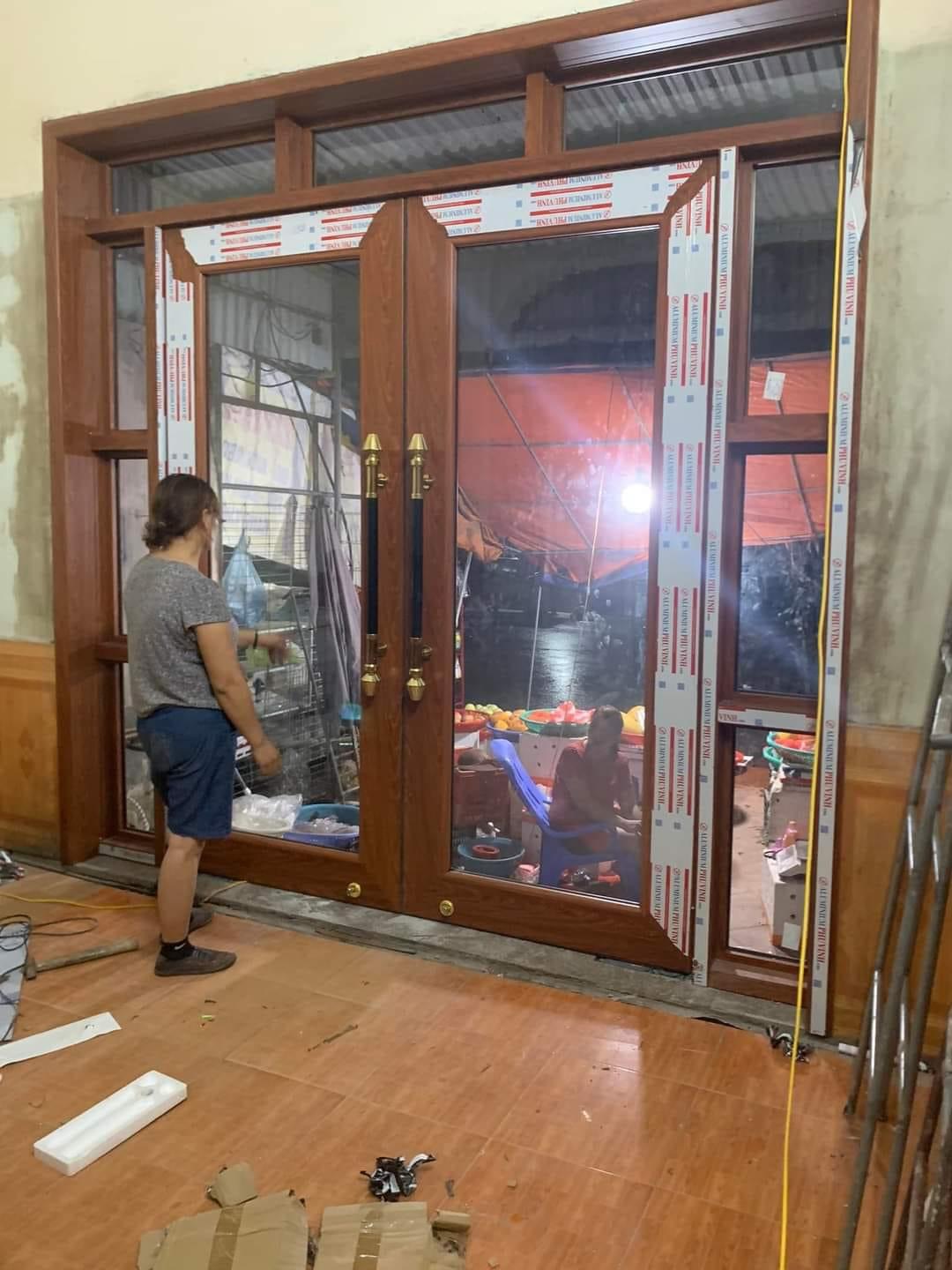 Cửa nhôm hệ Hải Dương