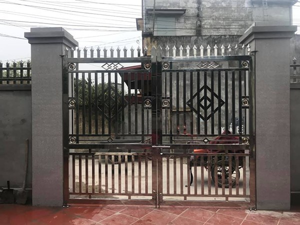 Cổng inox tự động Hải Dương