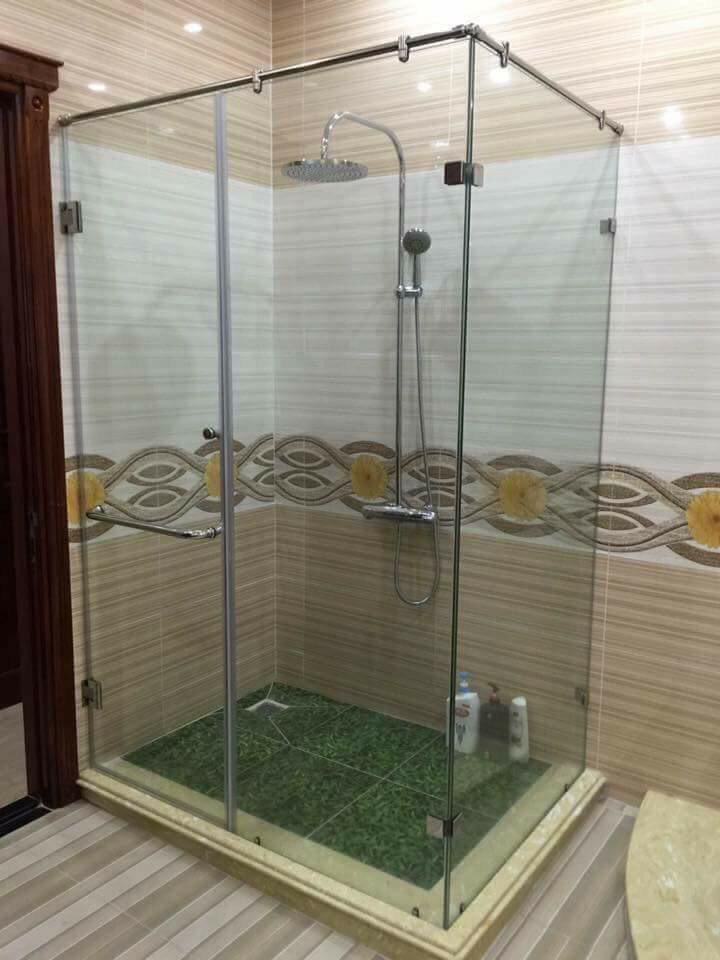 Vách tắm kính cường lực Hải Dương